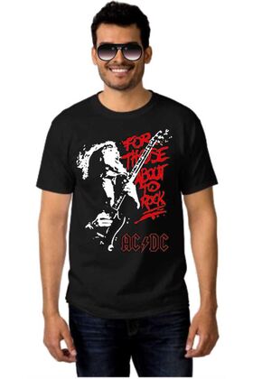 Rock t-shirt ACDC For Those About To Rock