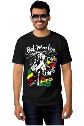 Μπλουζάκι Rock t-shirt BOB MARLEY No Woman No Cry