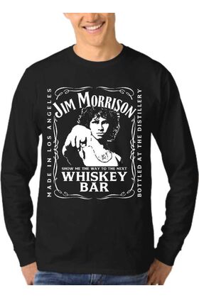 Μπλούζα Φούτερ Sweatshirt Rock JIM MORRISON DJ1120