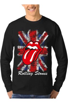 Μπλούζα Φούτερ Sweatshirt Rock ROLLING STONES dj1351