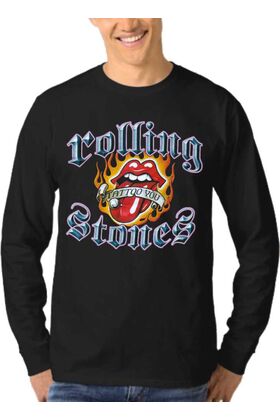 Μπλούζα Φούτερ Sweatshirt Rock ROLLING STONES dj1363