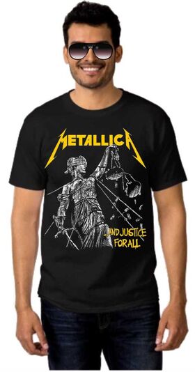 Μπλουζάκι Rock t-shirt Metallica and Justice for All