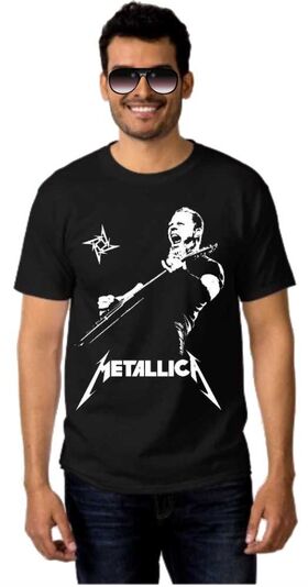 Μπλουζάκι Rock t-shirt METALLICA James Hetfield