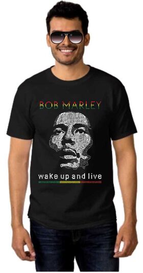 Μπλουζάκι Rock t-shirt BOB MARLEY DJ1551